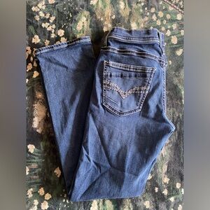 BKE Men's Straight Blue Jeans